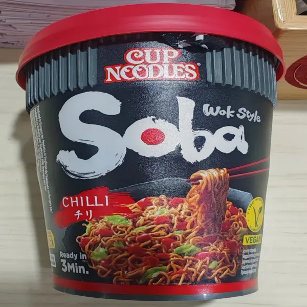 Cup soba chilli (yakisoba seco)