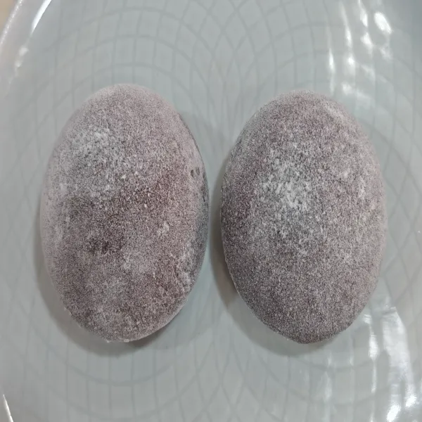 mochi de chocolate y avellana